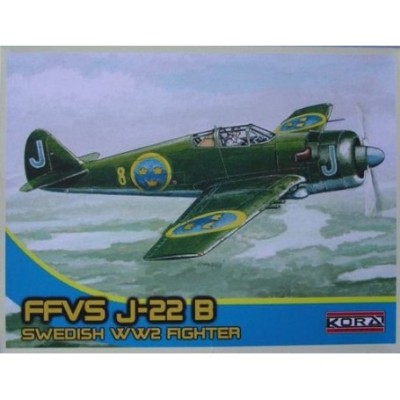 Kora Model 72190 FFVS J-22B Swedish WWII Fighter 1/72