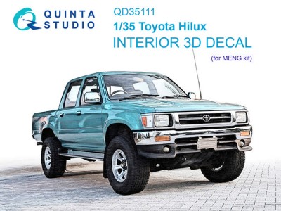 Quinta Studio QD35111 Toyota Hilux (MENG) 1/35