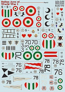 Print Scale 72-360 Italian Aces of WWII Pt.3 (wet decals) 1/72