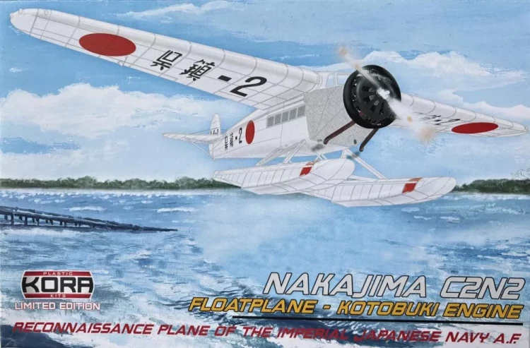 Kora Model PK72205 Nakajima C2N2 Floatplane Kotobuki Engine 1/72