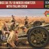 Strelets STR28272 Obice da 75/18 Mod35 Howitzer & Italian Crew282 1/72