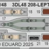 Eduard 3DL48208 P-40E SPACE (EDU) 1/48