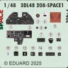 Eduard 3DL48208 P-40E SPACE (EDU) 1/48