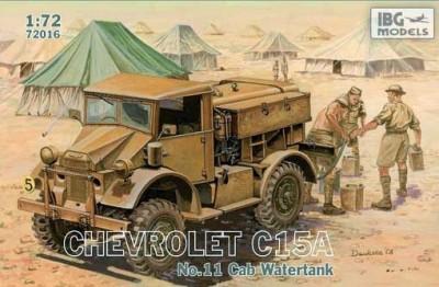 IBG Models 72016 Сhevrolet C15A No.11 Cab, Watertank 1/72
