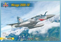 Modelsvit 72072 Mirage 2000-5F Multirole jet fighter (4 camo) 1/72