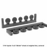 Armory ARAW14014 Tupolev Tu-22 "Shilo" wheels 1/144