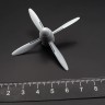 Metallic Details MDR72123 AV-68I airscrew late type for AV-68I Four-Blade Airscrew-Late Type Propeller Set 1/72
