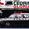 Tomytec MC-003 Nissan Cedric/Gloria Police Car 1:35