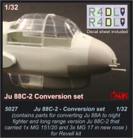 CMK 5027 Junkers Ju 88C Conversion set for REV 1/32