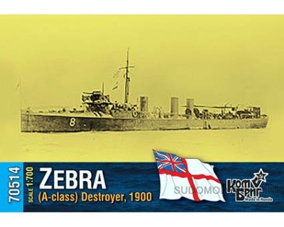 Combrig 70514 HMS Zebra (A-class) Destroyer, 1900 1/700