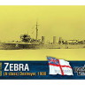 Combrig 70514 HMS Zebra (A-class) Destroyer, 1900 1/700