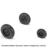 Armory ARAW48409 Blackburn/Hawker-Siddeley Buccaneer S.2B wheels with weighted tires 1/48