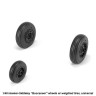 Armory ARAW48409 Blackburn/Hawker-Siddeley Buccaneer S.2B wheels with weighted tires 1/48