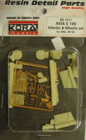 Kora Model DS7211 AVIA S 199 Interior & Wheels set (AML/KP) 1/72