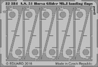 Eduard 32384 A.S. 51 Horsa Glider Mk.I landing flaps 1/32
