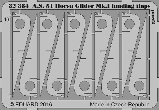 Eduard 32384 A.S. 51 Horsa Glider Mk.I landing flaps 1/32