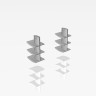 Armory ARMA7207 Mikoyan MiG-25PD intake air flow splitters 9designed to be used with ICM and Revell kits) 1/72