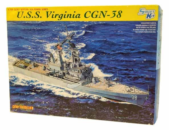 Dragon 7090 USS Virginia CGN-38 1/700