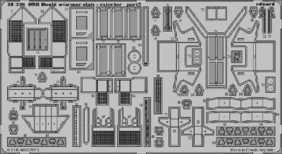 Eduard 36336 D9R Doobi w/ armor slats - exterior 1/35