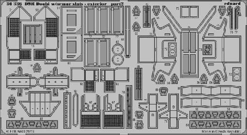 Eduard 36336 D9R Doobi w/ armor slats - exterior 1/35