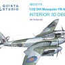 Quinta studio QD32170 DH Mosquito FB Mk.VI (Tamiya) 3D Декаль интерьера кабины 1/32