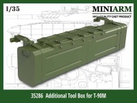 Miniarm 35286 Навесной ящик ЗиП для танка Т-90М, Т-72Б3М 1/35