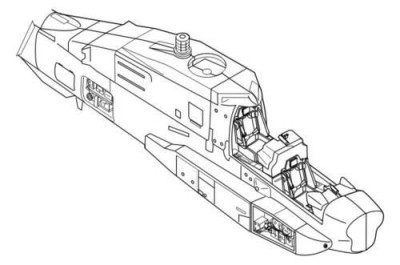CMK 7059 AH-64A - interior set for ACA 1/72