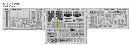 Eduard 491147 SET F-104DJ (KIN)