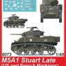CMK SP8073 M5A1 Stuart Late - Conv.Set (US, France) 1/48