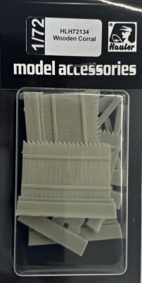 Hauler HLH-72134 Wooden Corral (resin set) 1/72