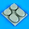 QuickBoost QB49100 Su-25 Frogfoot FOD covers (ZVE) 1/48