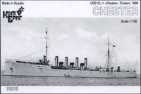 Combrig 70079PE USS CL-1 Chester Cruiser, 1908 1/700