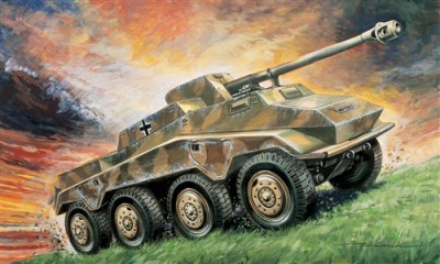 Italeri 07047 Бронетранспортер Sd.Kfz.234/4 1/72