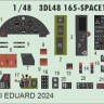 Eduard 3DL48165 F4U-2 SPACE (MAGIC F.) 1/48