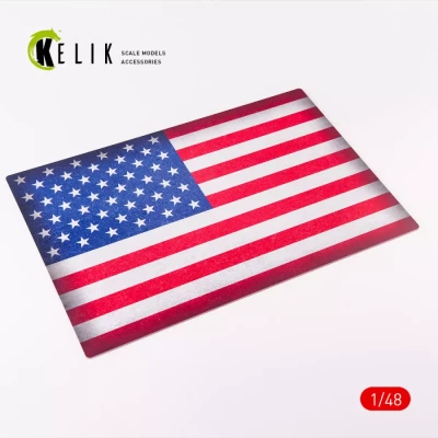 Reskit S48032 USA Flag (410 x 270 mm) 1/48