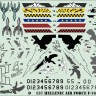 Model Maker Decals D48137 Hellenic Air Force F-16's Squadrons 1/48