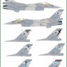 Model Maker Decals D48137 Hellenic Air Force F-16's Squadrons 1/48