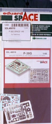 Eduard 3DL48010 P-38G SPACE (TAM) 1:48