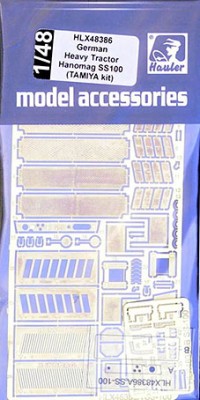 Hauler HLX48386 Hanomag SS100 - detail PE set (TAM) 1/48