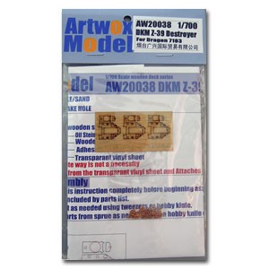 Artwox Model AW20038 DKM Z-39 Destroyer for Dragon 7103 1:700