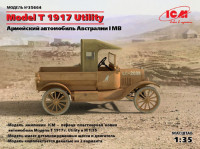 ICM 35664 Форд Model T 1917 Utility, Армейский автомобиль Австралии І МВ 1/35