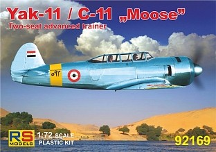 RS Model 92169 Yak-11 / C-11 &quot;Moose&quot; 1/72