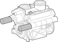 CMK B72011 Ger. Engine Maybach for Tiger I for REV 1/72