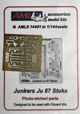 AML AMLE14401 Junkers Ju 87 Stuka (PE set) 1/144