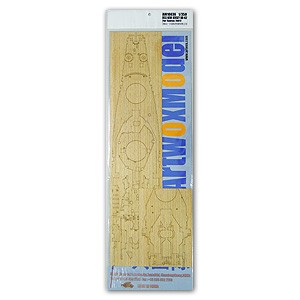 Artwox Model AW10036 USS New Jersey BB-62 Wooden Deck 1:350