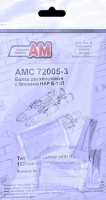 Advanced Modeling AMC 72005-3 Twin store carrier w/ BD3-USK racks & B13L 1/72