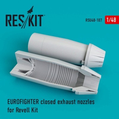Reskit RSU48-0107 Eurofighter closed exhaust nozzles (REV) 1/48