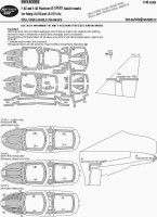New Ware M1098 Mask F-4E, F-4G Phantom II EXPERT (MENG) 1/48