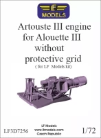 Lf Model 3D7256 Artouste III Engine w/o protective grid (LF) 1/72