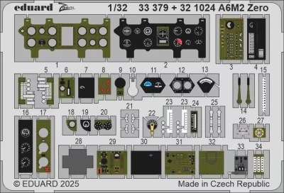 Eduard 33379 SET A6M2 Zero (TAM) 1/32